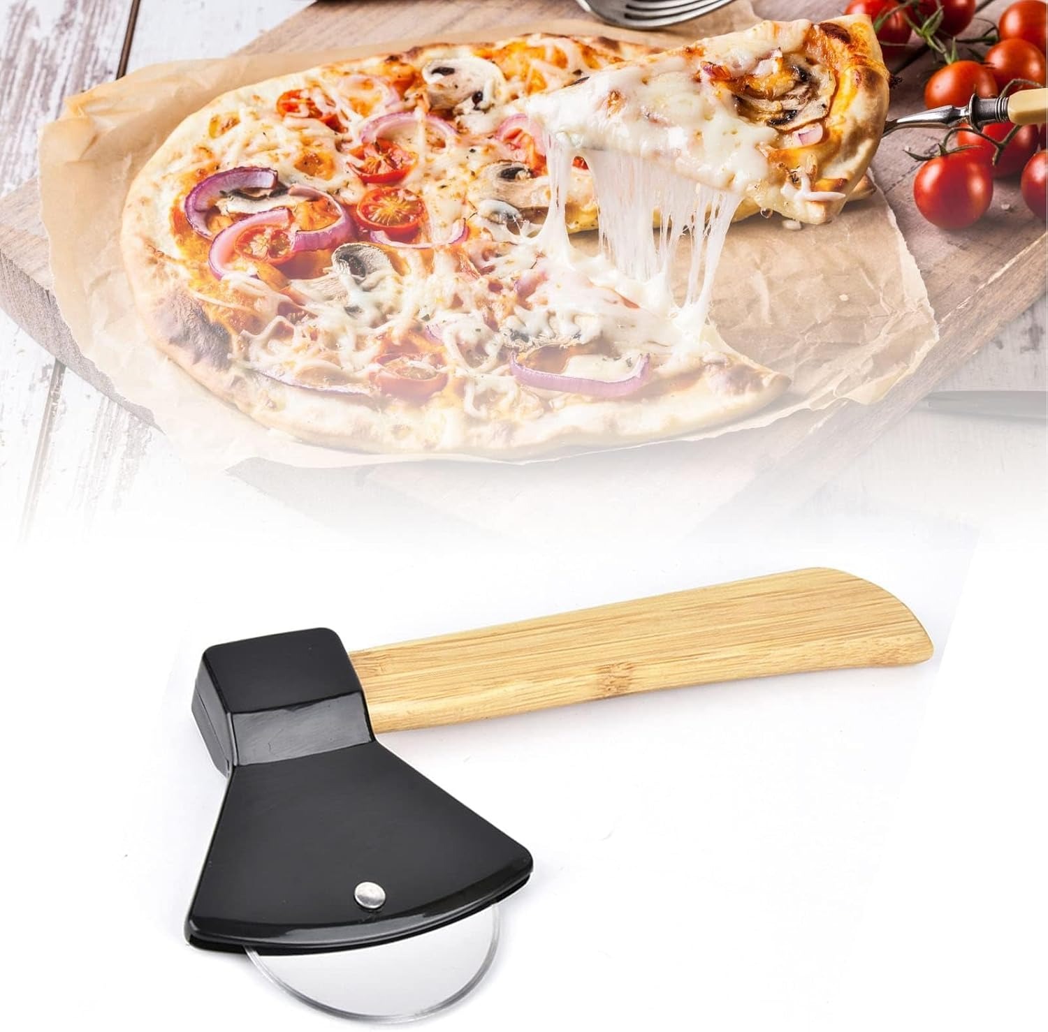 Funny Kitchen Gadgets Gifts - Cool Axe Shaped Pizza Cutter with