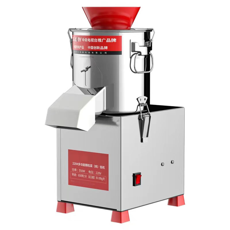 Vegetable Chopper - Commercial electric vegetable cutter, garlic paste