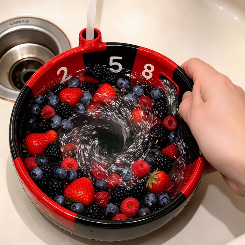 Kitchen Gadgets Healthy Eating - Automatic Berry Vortex Bowl Vegetable Fruit