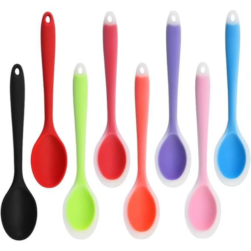Kitchen Gadgets Under 100 - Heat-Resistant Silicone Spatula Spoon - Non-Stick