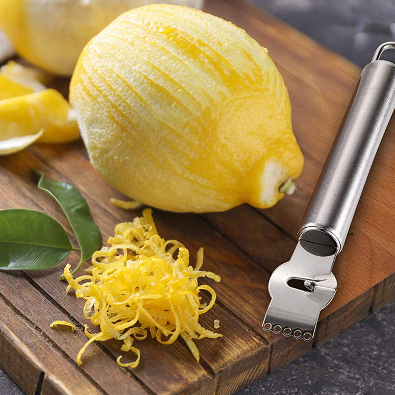 Kitchen Gadget Amazon - Stainless Steel Lemon Zester Grater Citrus