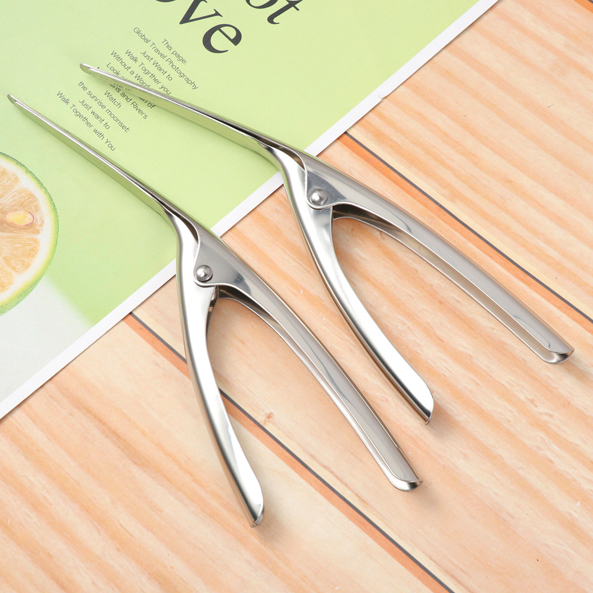 Kitchen Gadgets Save Time - 2Pcs Shrimp Prawn Peeler Stainless Steel