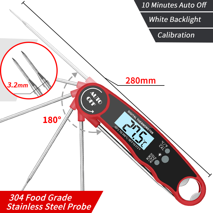 Meat Thermometer - Kitchen tools Digital Food Thermometer for