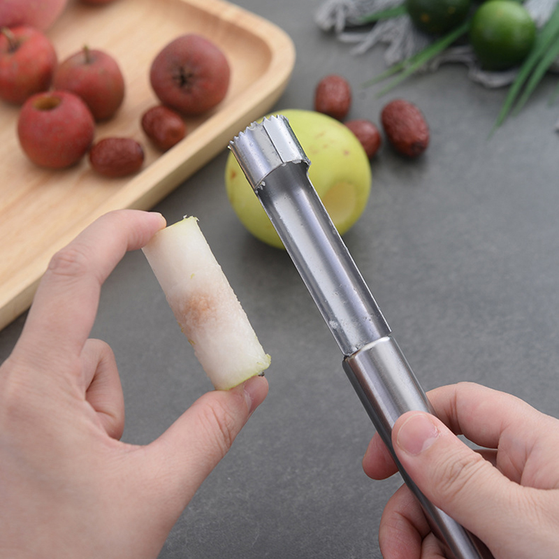 Kitchen Gadget Amazon - Stainless Steel Fruit Corer Apple Seed