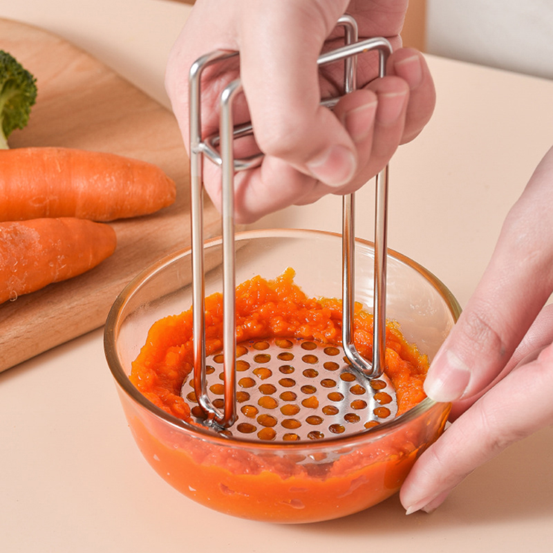 Kitchen Gadget Amazon - 1Pcs Stainless Steel Potato Masher Vegetable