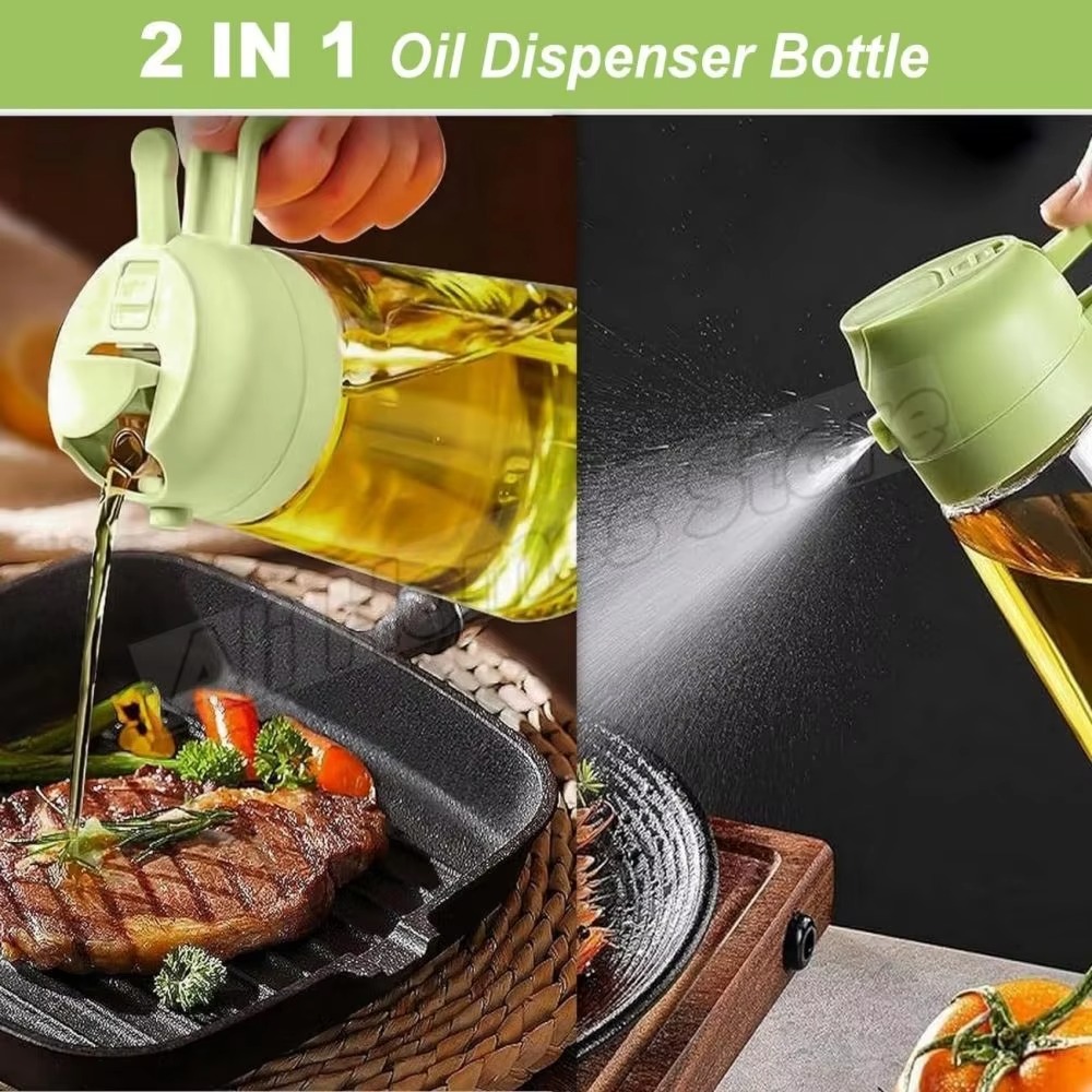 2pc Oil Sprayer Spray for 2 in - Kitchen Gadget Amazon のレビューと価格