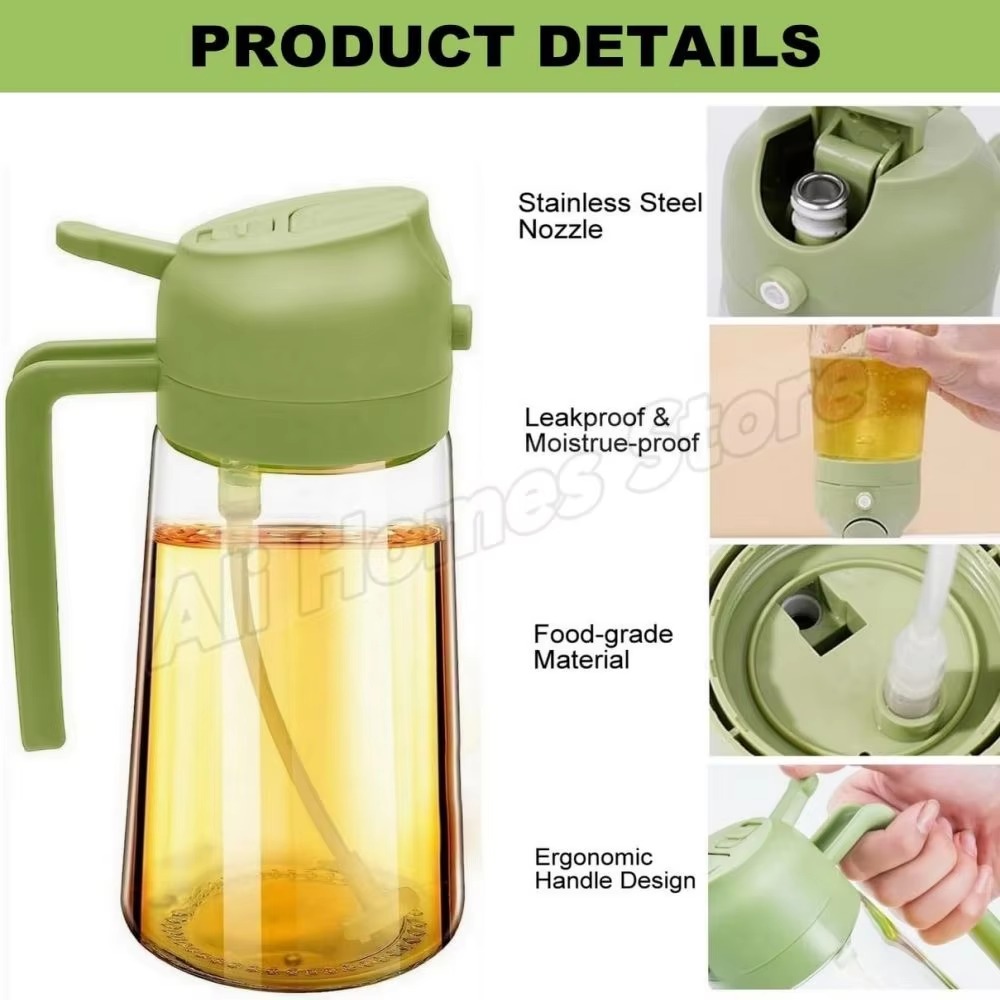 2pc Oil Sprayer Spray for 2 in - Kitchen Gadget Amazon のレビューと価格