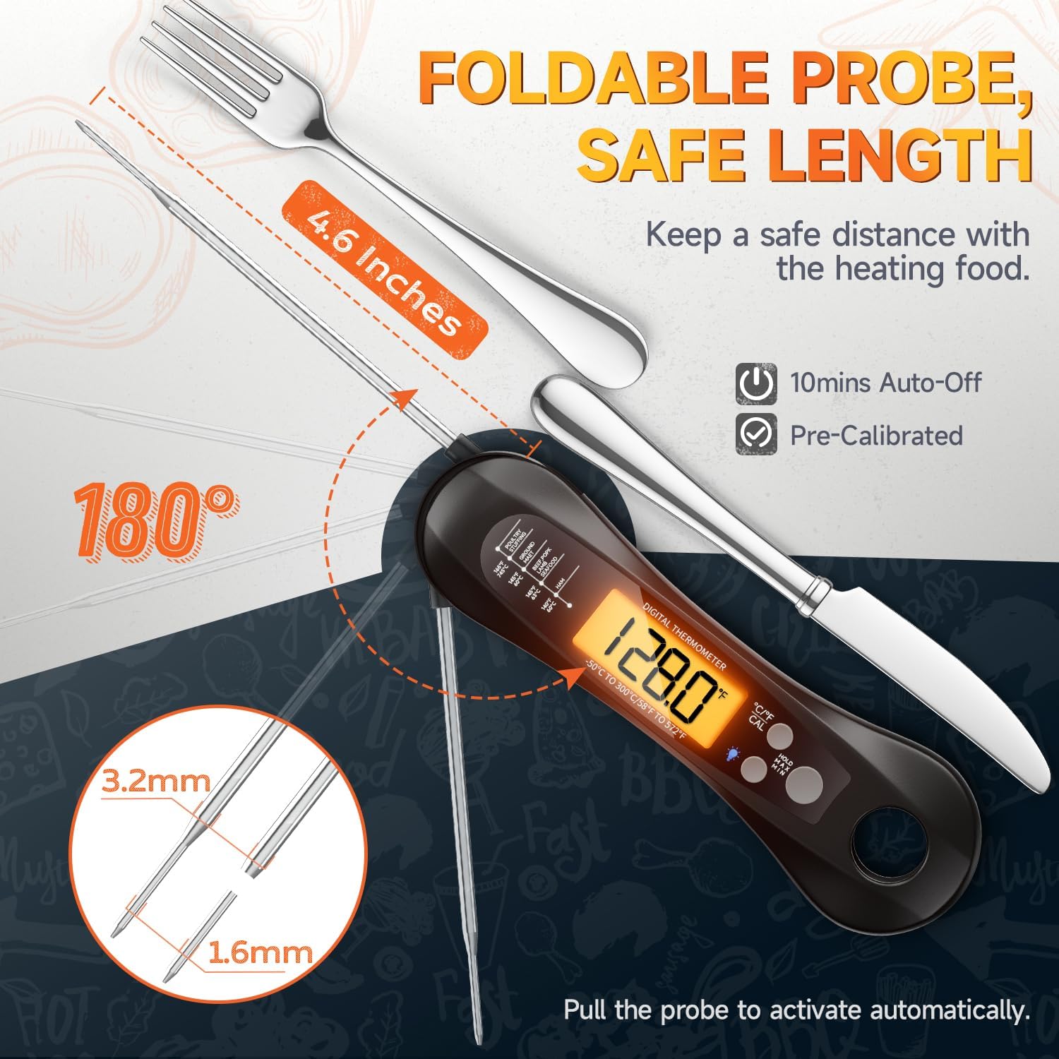 Digital Meat Thermometer Water - Meat Thermometer のレビューと価格