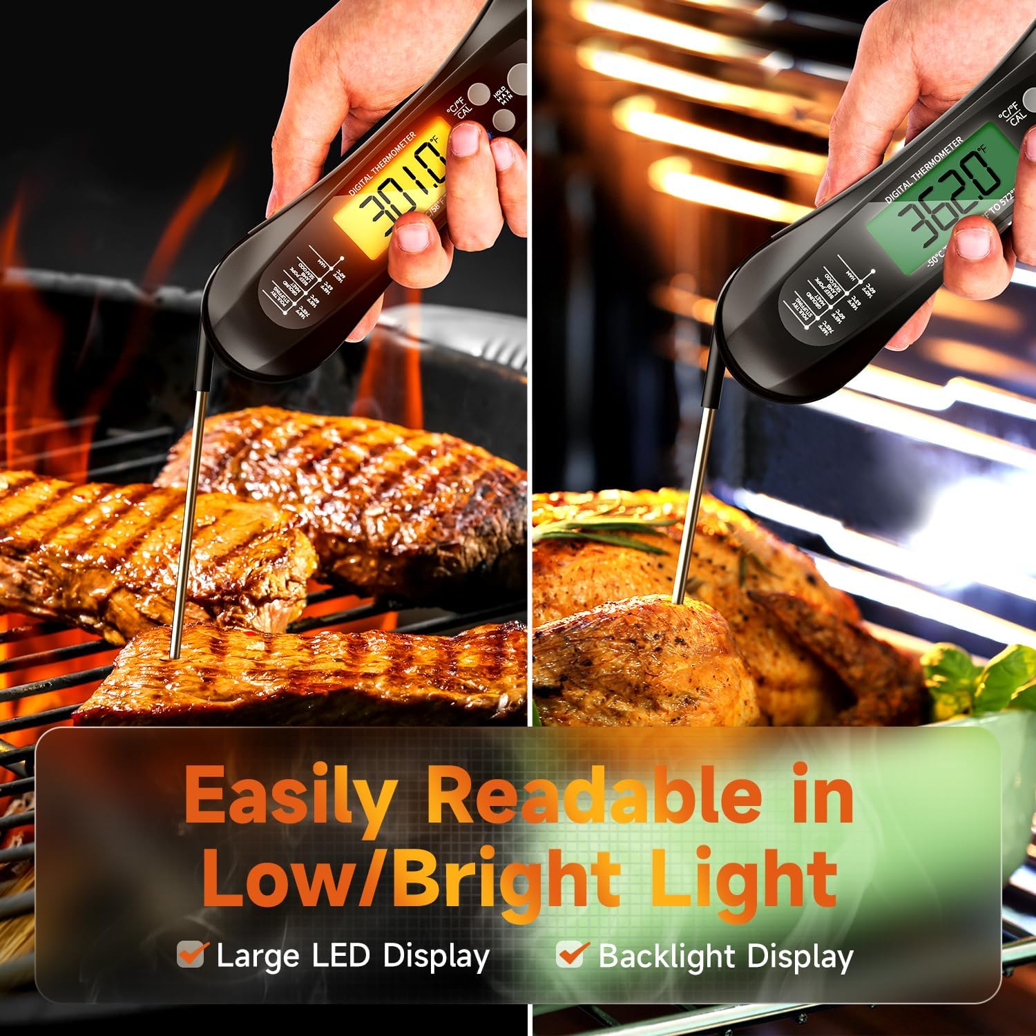 Digital Meat Thermometer Water - Meat Thermometer のレビューと価格