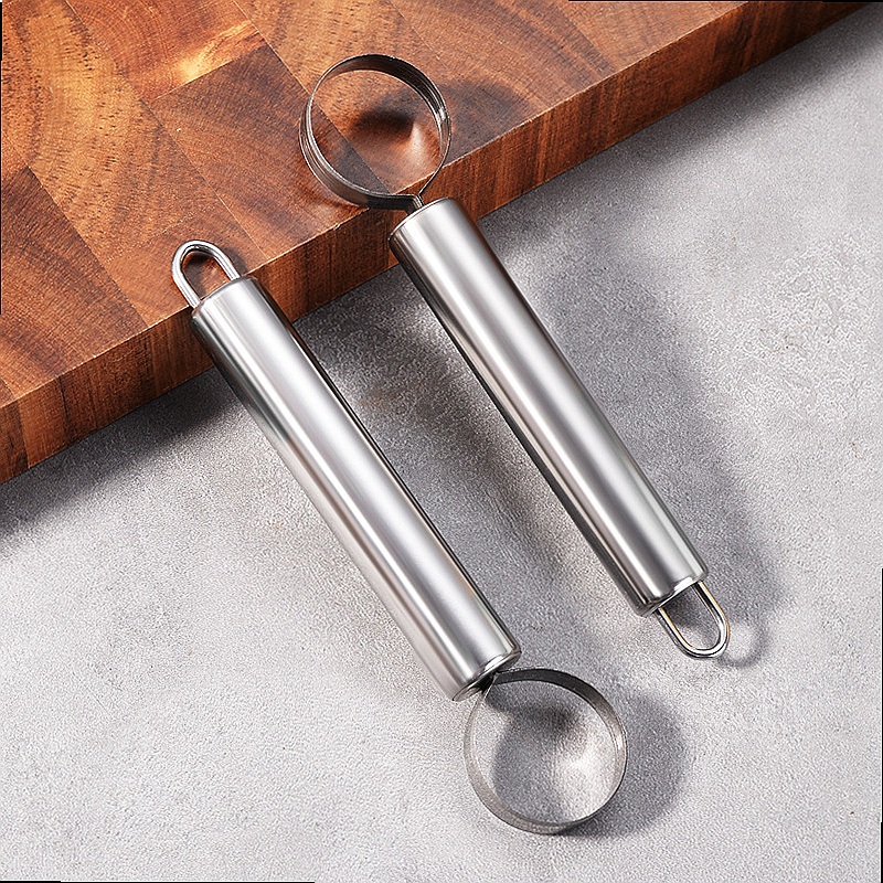 Stainless Steel Peach Pitter T - Kitchen Gadgets Rack Storage のレビューと価格