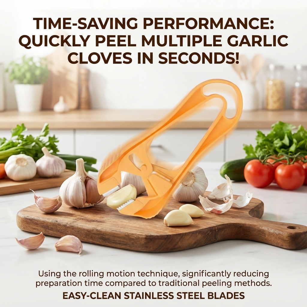 Stainless Steel Garlic Peeler  - Kitchen Gadgets For Chefs のレビューと価格