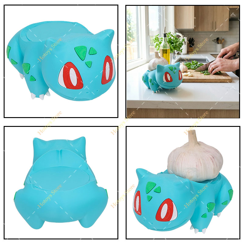 Pokemon Bulbasaur Model Toy 3D - Funny Kitchen Gadgets Gifts のレビューと価格