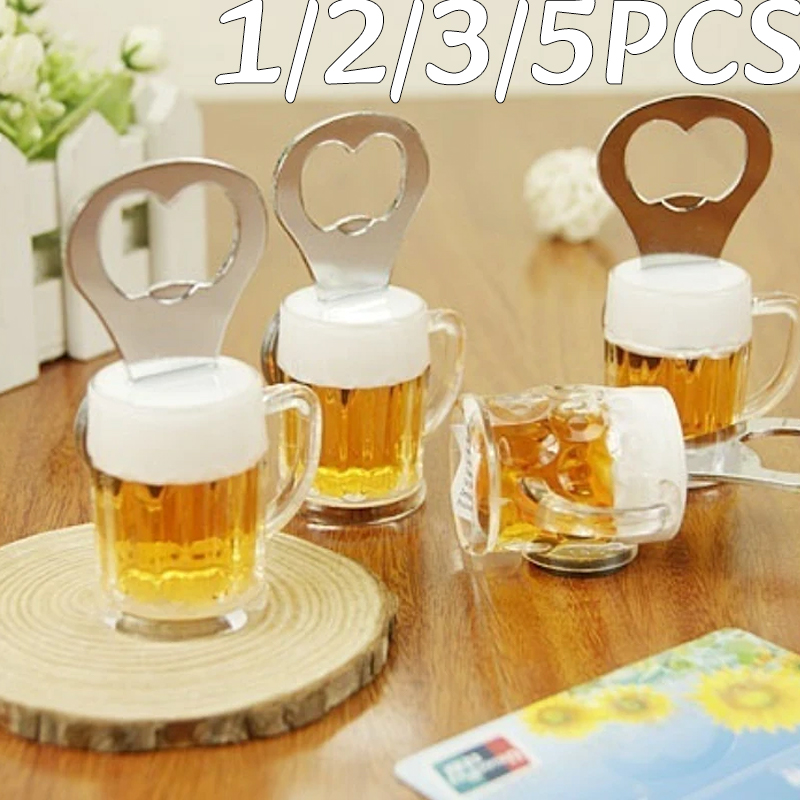 1-5PC Creative Beer Glass Shap - Funny Kitchen Gadgets Gifts のレビューと価格