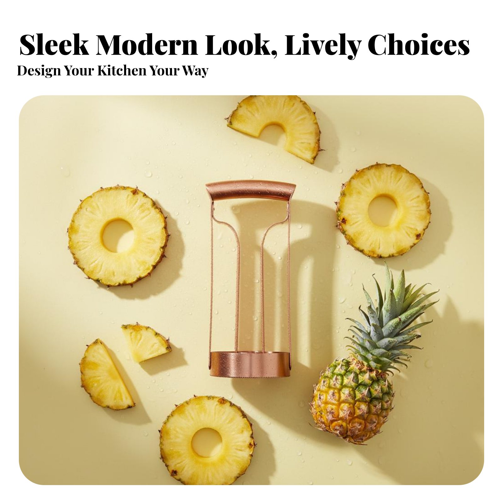 Stainless Steel Pineapple Cutt - Kitchen Gadgets And Tools のレビューと価格