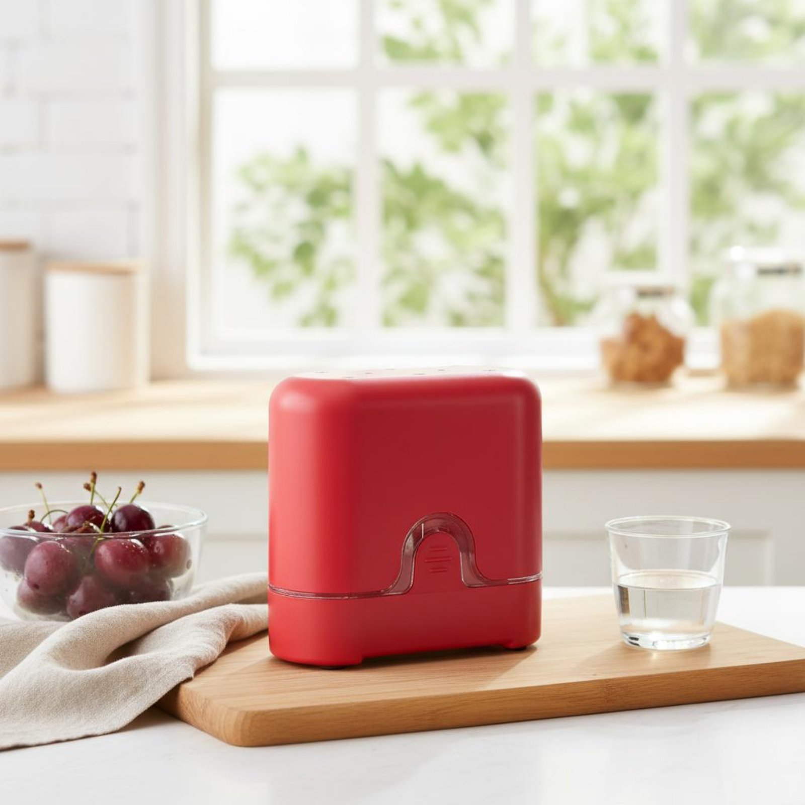 2-in-1 Cherry Pitter and Cutte - Kitchen Gadgets And Tools のレビューと価格