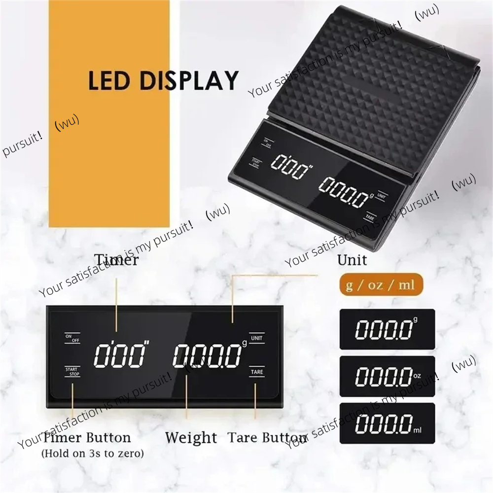 1pc Digital Food Scale with Ti - Kitchen Gadgets For Chefs のレビューと価格