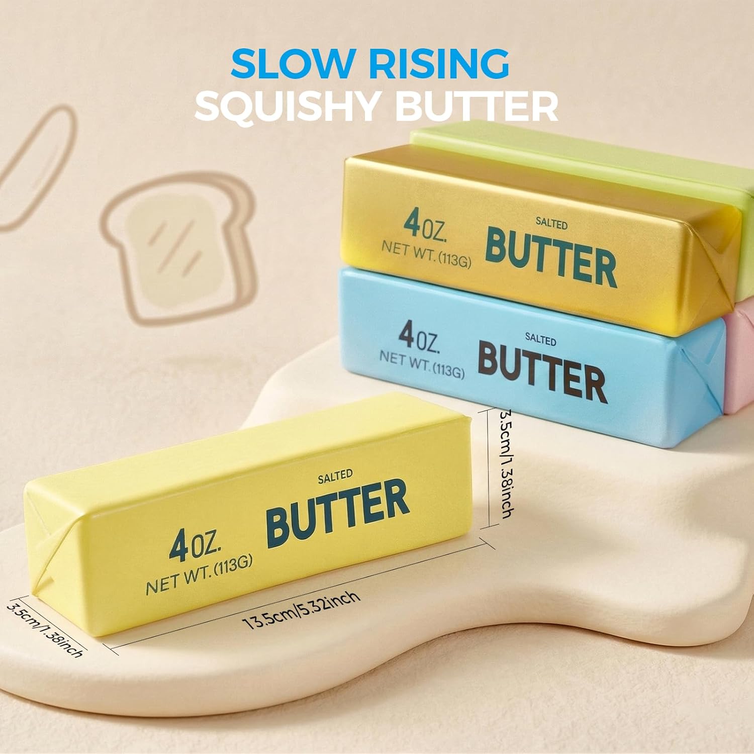 New Soft Slow Rebound Butter S - Funny Kitchen Gadgets Gifts のレビューと価格
