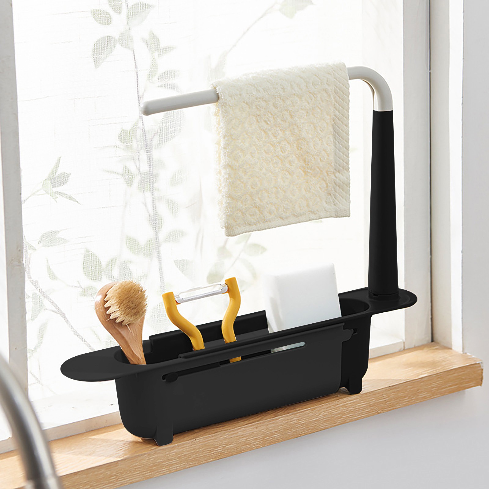 elescopic Sink Shelf Drainer R - Kitchen Gadgets Must Have のレビューと価格