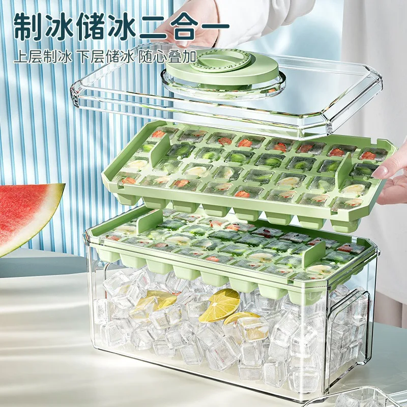 Press Type Ice Cube Mold Ice C - Kitchen Gadget Amazon のレビューと価格