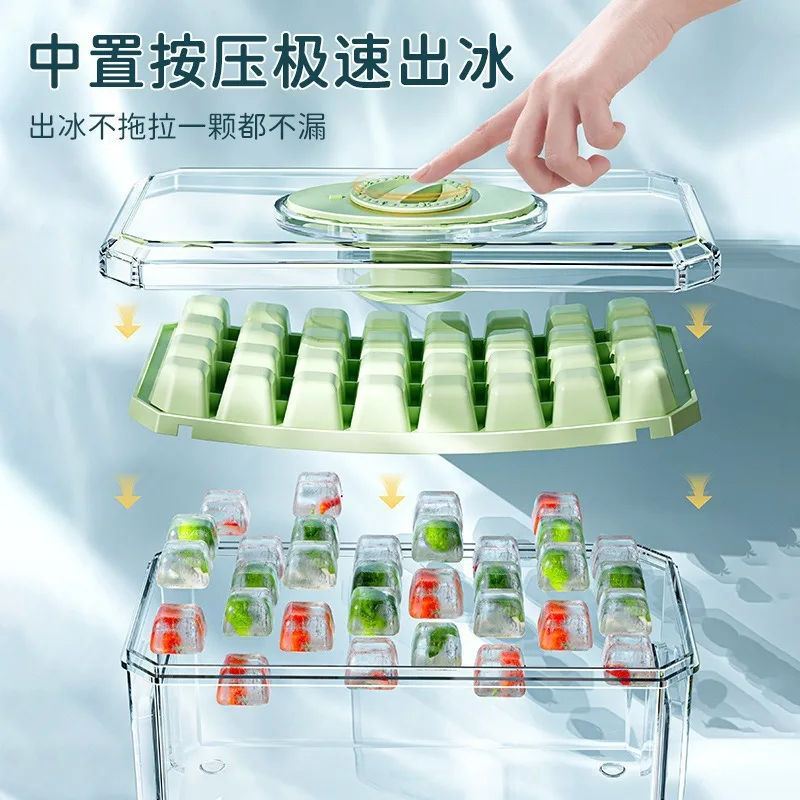 Press Type Ice Cube Mold Ice C - Kitchen Gadget Amazon のレビューと価格