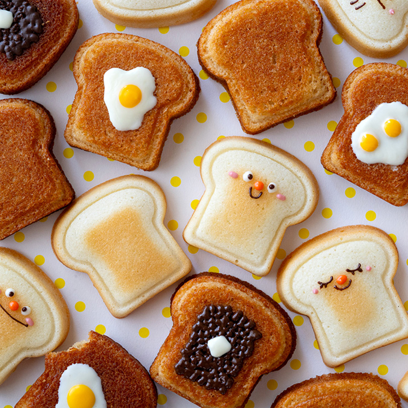 8 Cavity Toast Bread Pattern C - Kitchen Gadgets And Tools のレビューと価格