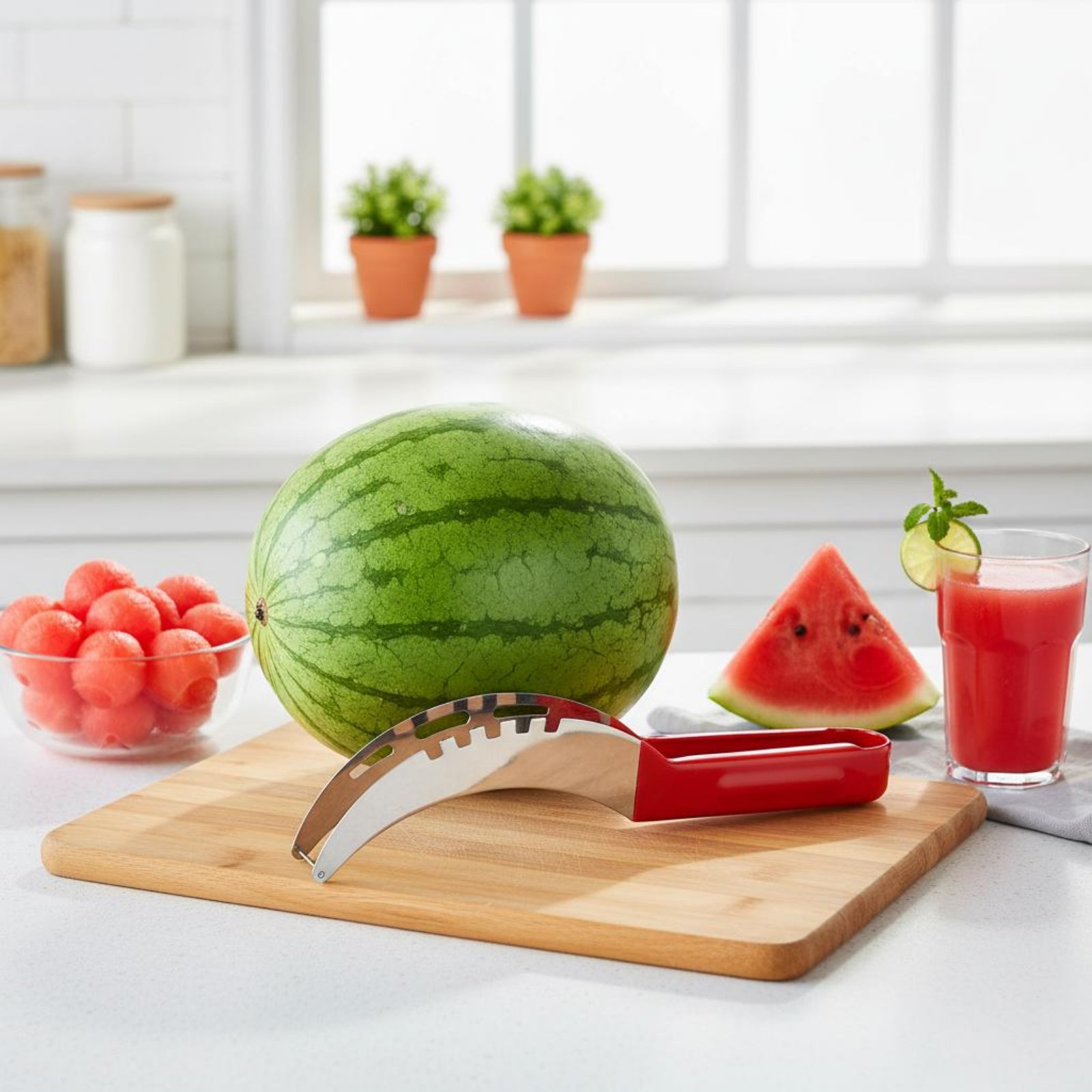 Watermelon Cube Cutter Food Gr - Kitchen Gadgets And Tools のレビューと価格
