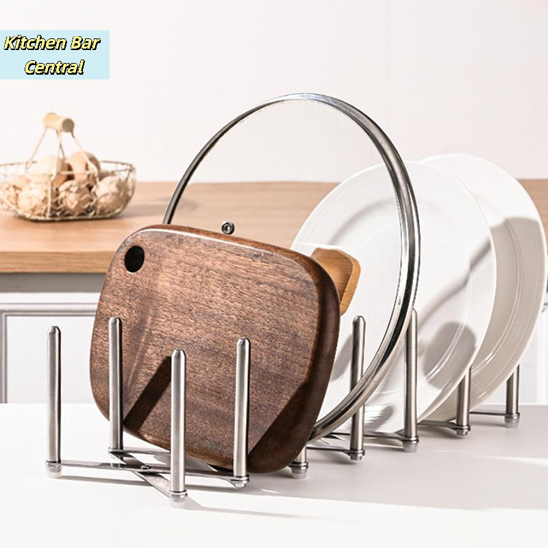 【Pot Lid Tableware Storage Rac - Kitchen Gadgets Rack Storage のレビューと価格