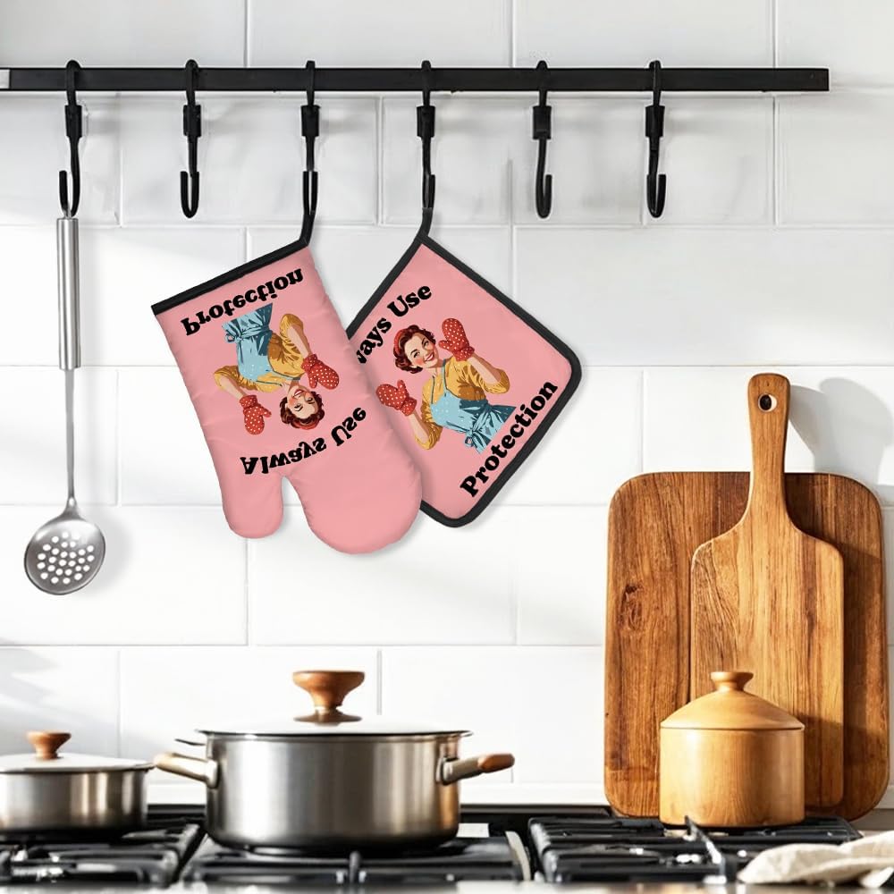 Always Use Protection Funny Ov - Funny Kitchen Gadgets Gifts のレビューと価格