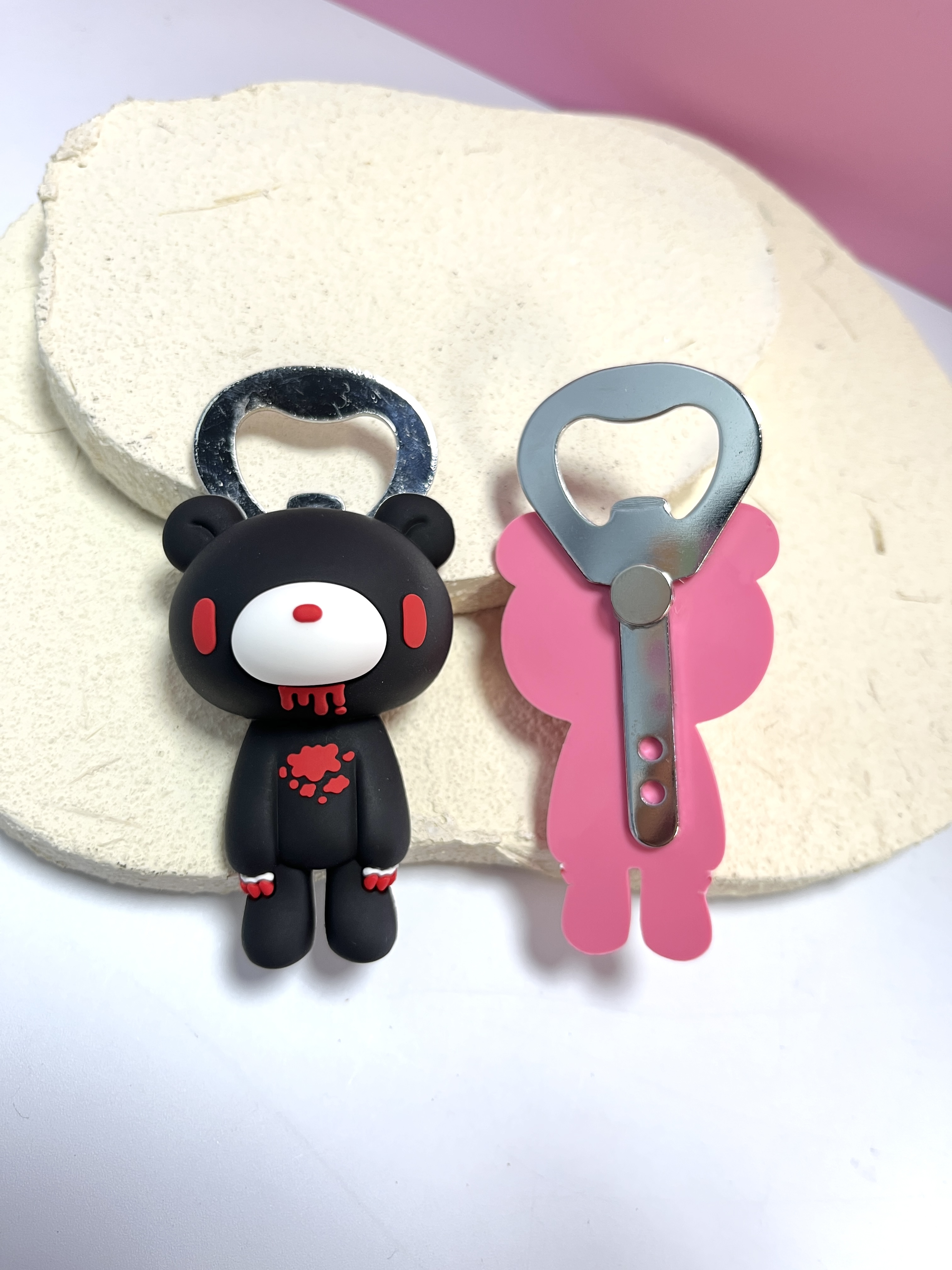 Gothic Blood Bear Fridge Magne - Funny Kitchen Gadgets Gifts のレビューと価格