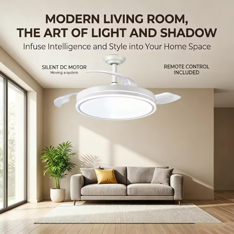 Smart LED Ceiling Fan with Lam - Kitchen Gadgets Smart のレビューと価格