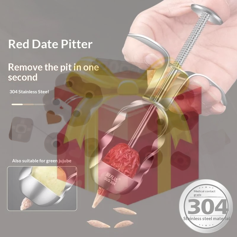 Stainless Steel Red Date Pitte - Kitchen Gadgets And Tools のレビューと価格