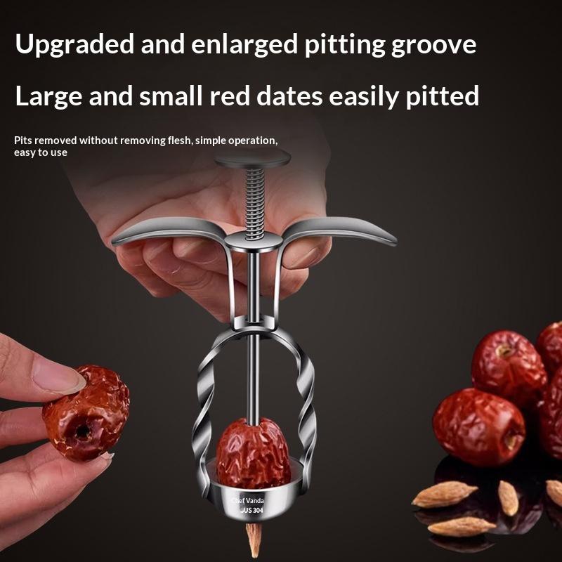 Stainless Steel Red Date Pitte - Kitchen Gadgets And Tools のレビューと価格