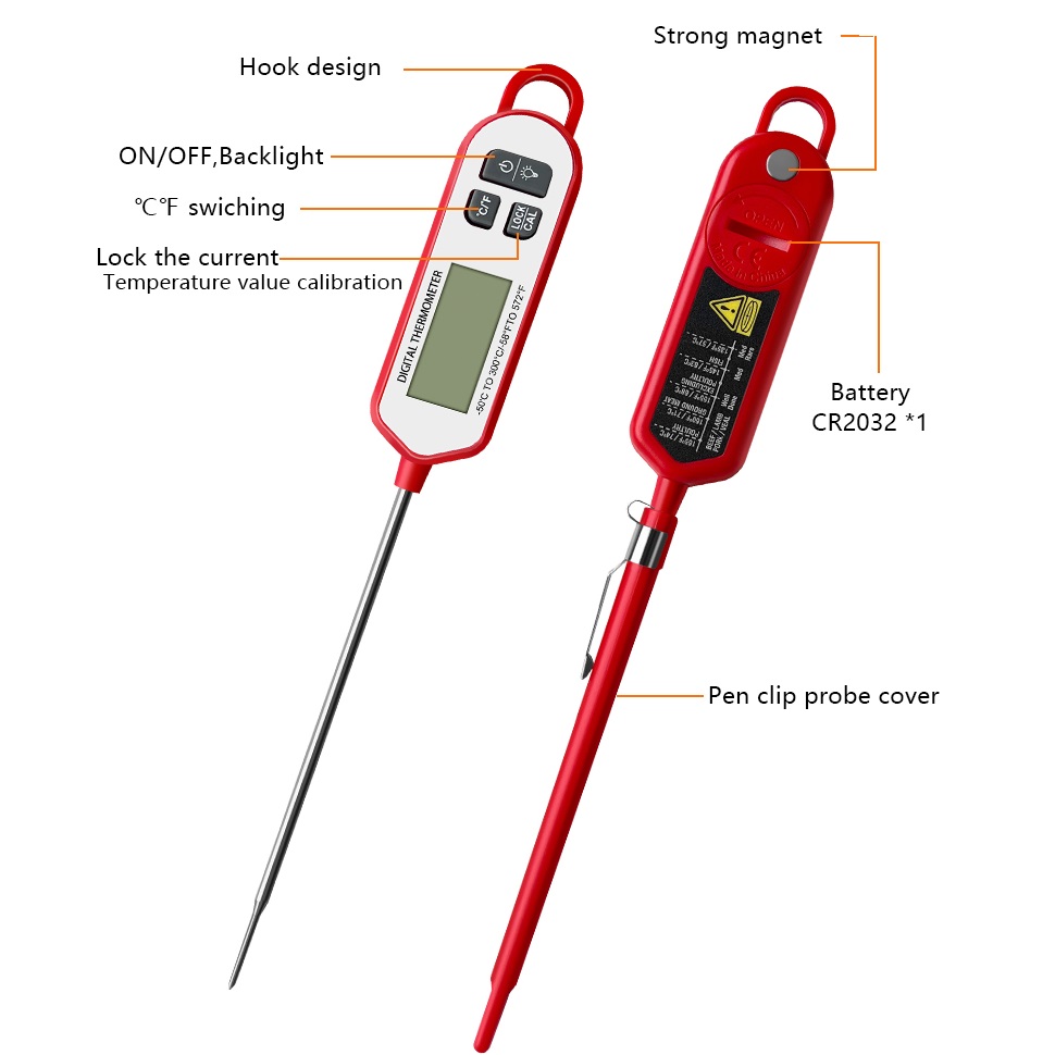 Digital Meat Thermometer  Inst - Meat Thermometer のレビューと価格