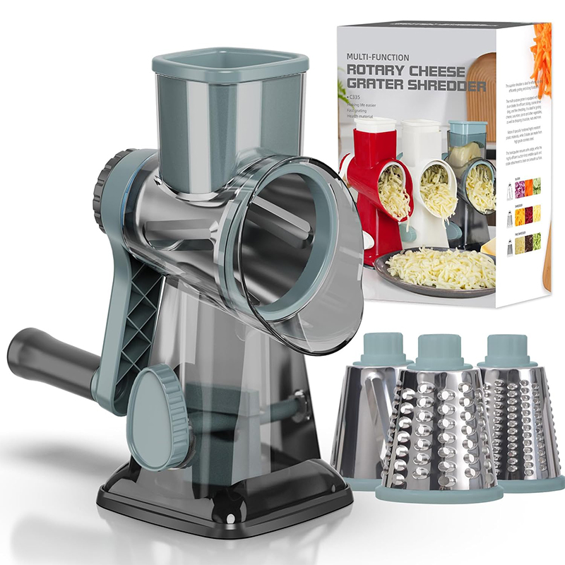 LMETJMA 3 in 1 Rotary Cheese G - Kitchen Gadgets Smart のレビューと価格