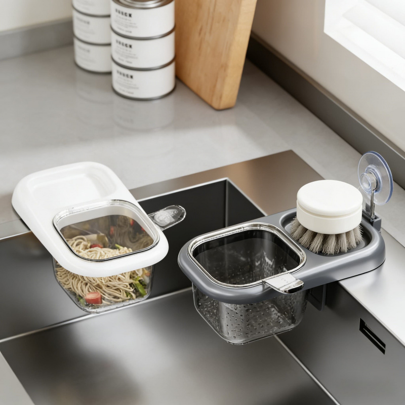 Kitchen Sink Draining Basket S - Kitchen Gadgets Rack Storage のレビューと価格
