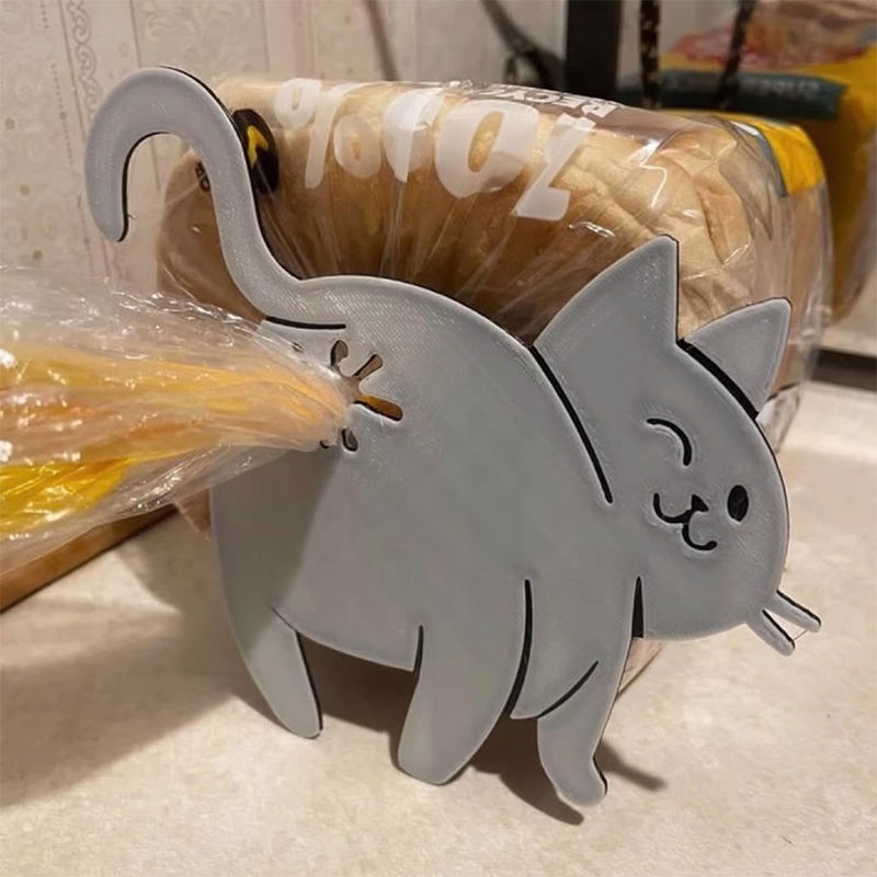 2pcs Funny Cat Butt Bag Clip,  - Funny Kitchen Gadgets Gifts のレビューと価格