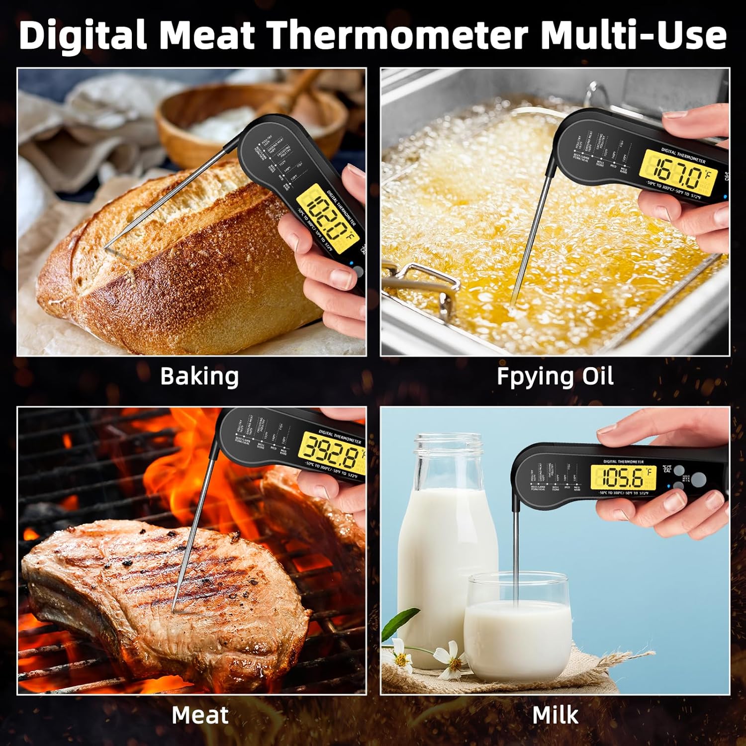 Kitchen Accessories Food Therm - Meat Thermometer のレビューと価格