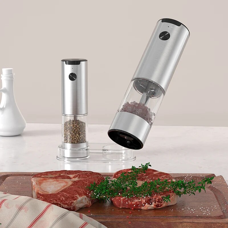 Electric Automatic Mill Pepper - Kitchen Gadgets Smart のレビューと価格