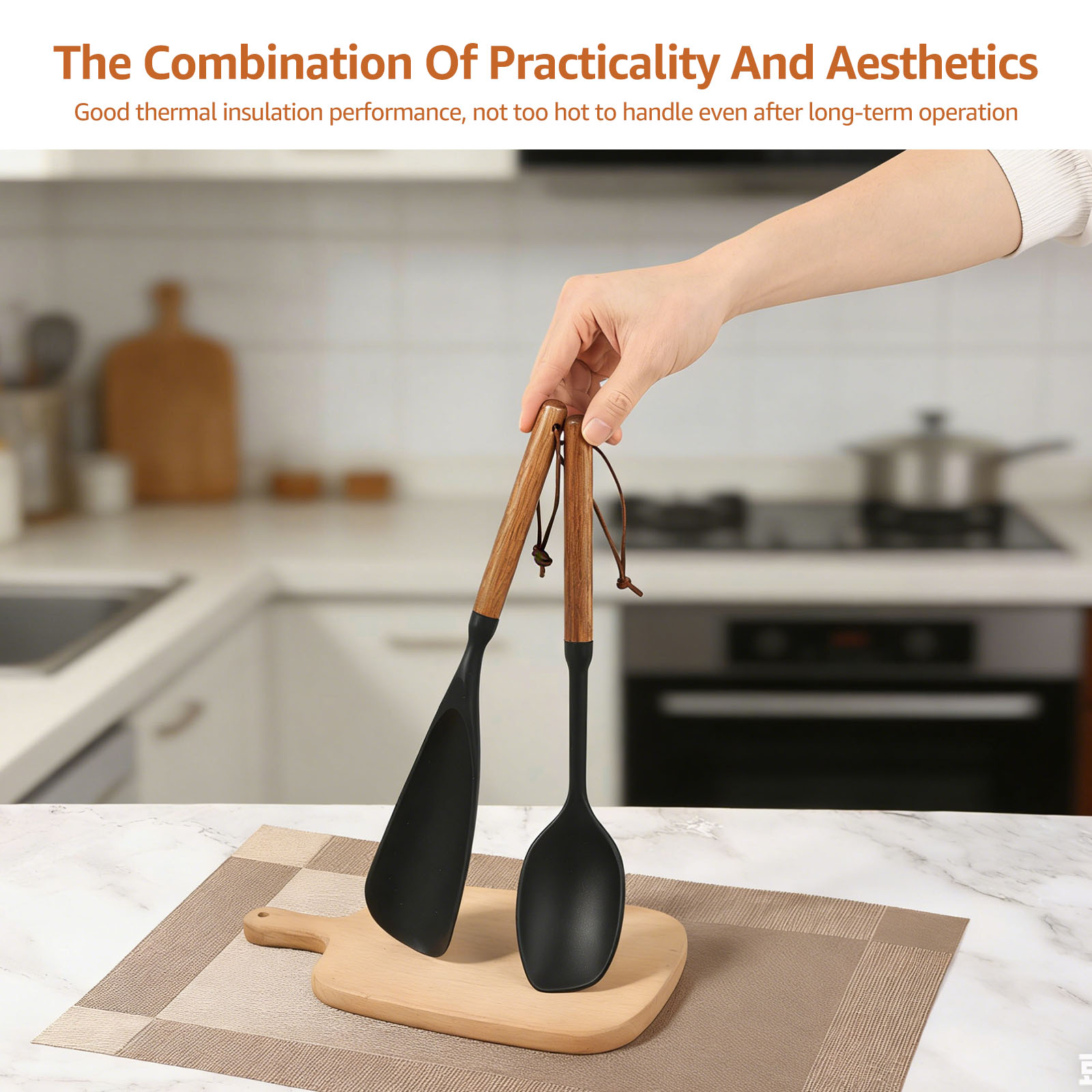 Silicone Cooking Spatula Spoon - Kitchen Gadgets Under 100 のレビューと価格
