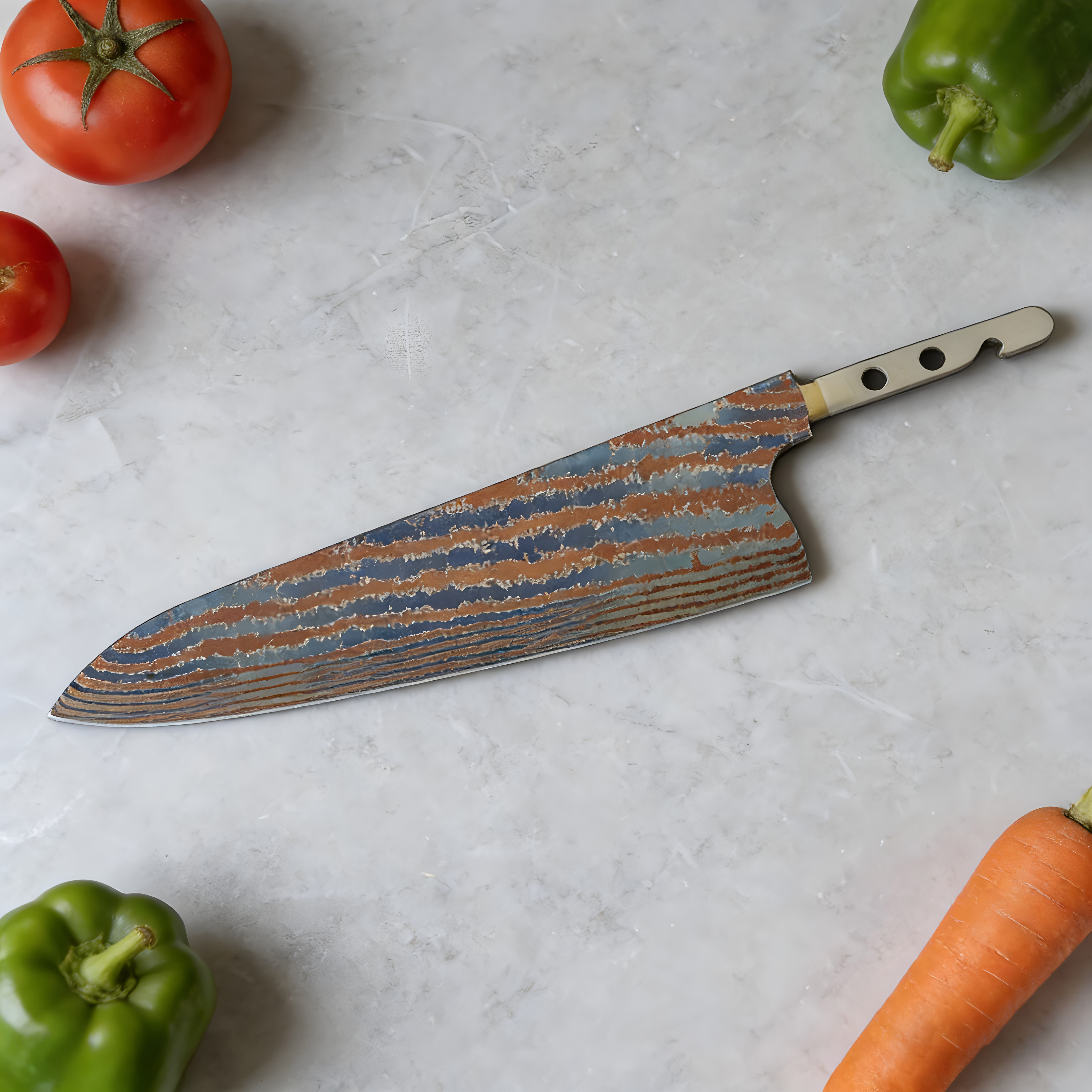 1PC,Chef Knife Blank Blade DIY - Kitchen Gadgets For Chefs のレビューと価格
