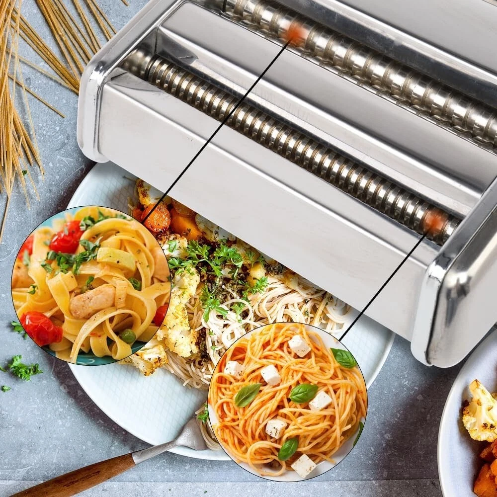 Pasta Maker Machine Stainless  - Kitchen Gadgets Smart のレビューと価格