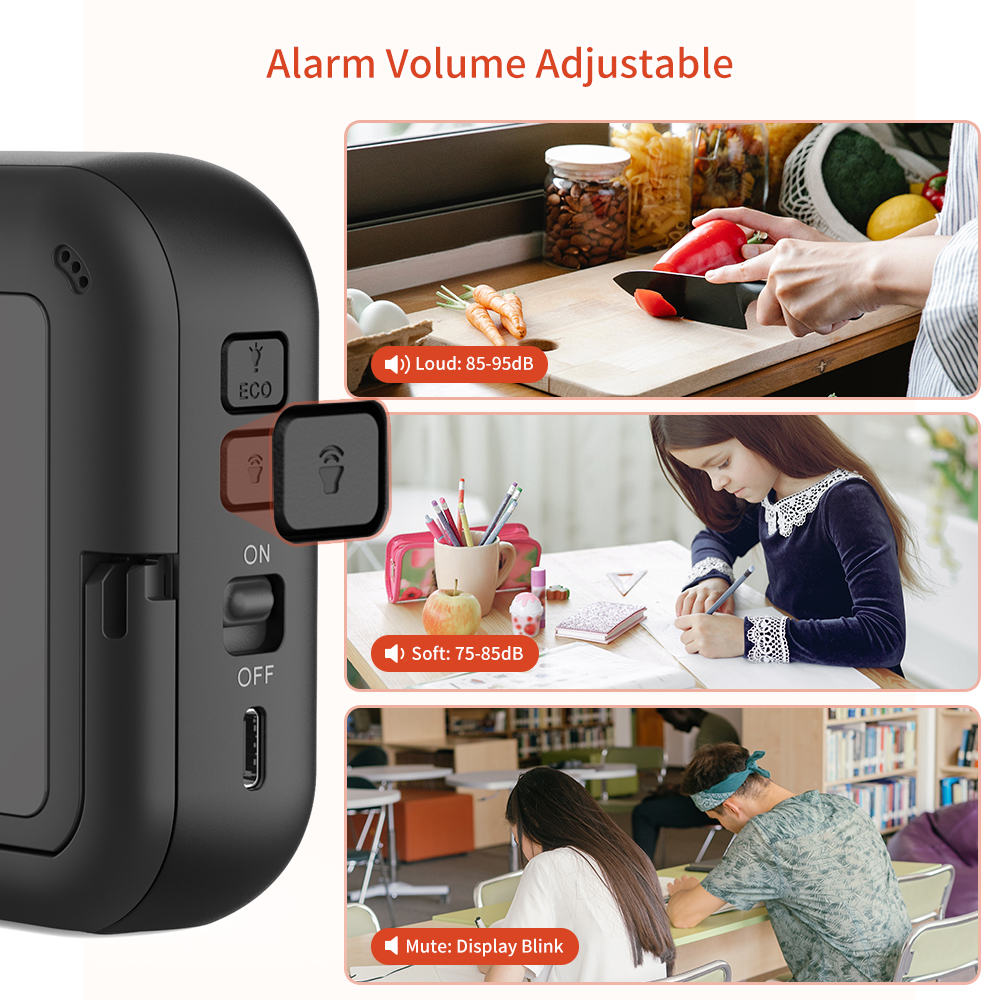 Fashion Visual Timer Rechargea - Kitchen Gadgets Smart のレビューと価格