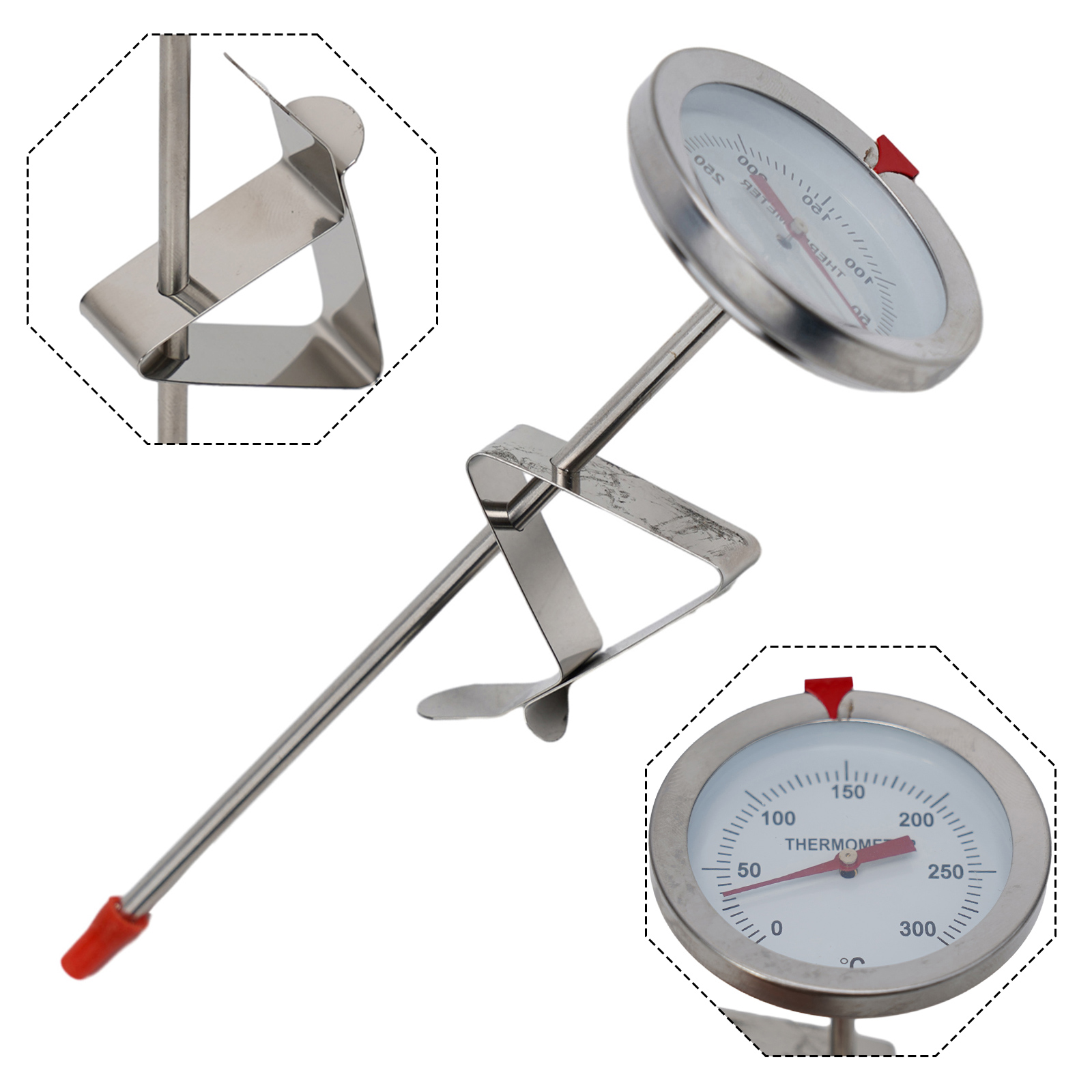 Stainless Steel Probe Thermome - Kitchen Gadgets And Tools のレビューと価格