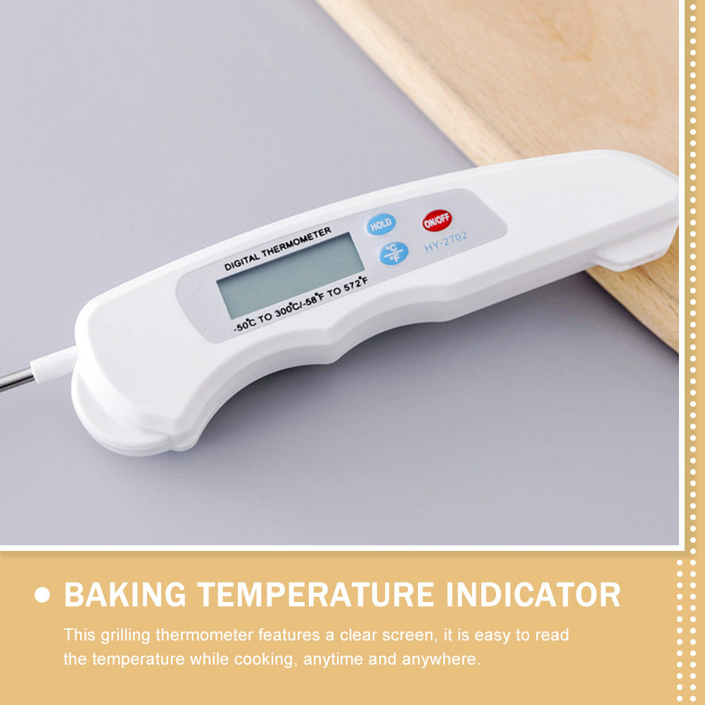 Folding Food Thermometer Stain - Meat Thermometer のレビューと価格