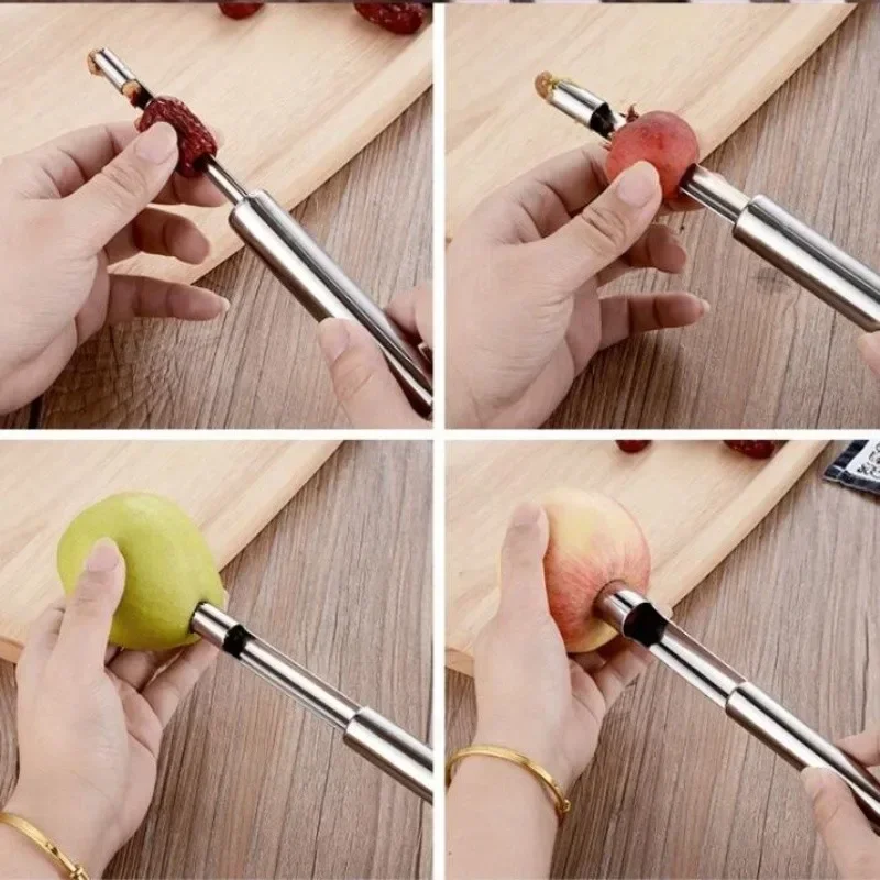 Stainless Steel Fruit Corer Ap - Kitchen Gadget Amazon のレビューと価格