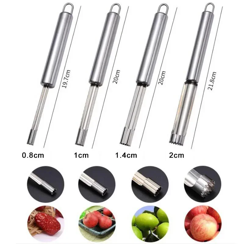 Stainless Steel Fruit Corer Ap - Kitchen Gadget Amazon のレビューと価格