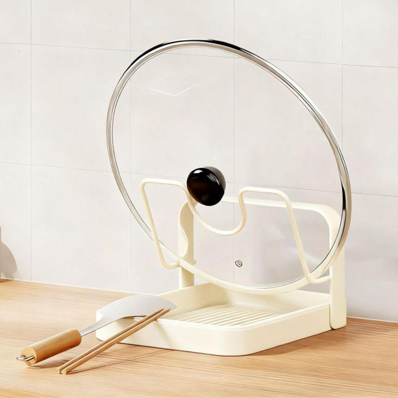 Pot Lid Organizer Anti-Slip Ki - Kitchen Gadgets Under 100 のレビューと価格