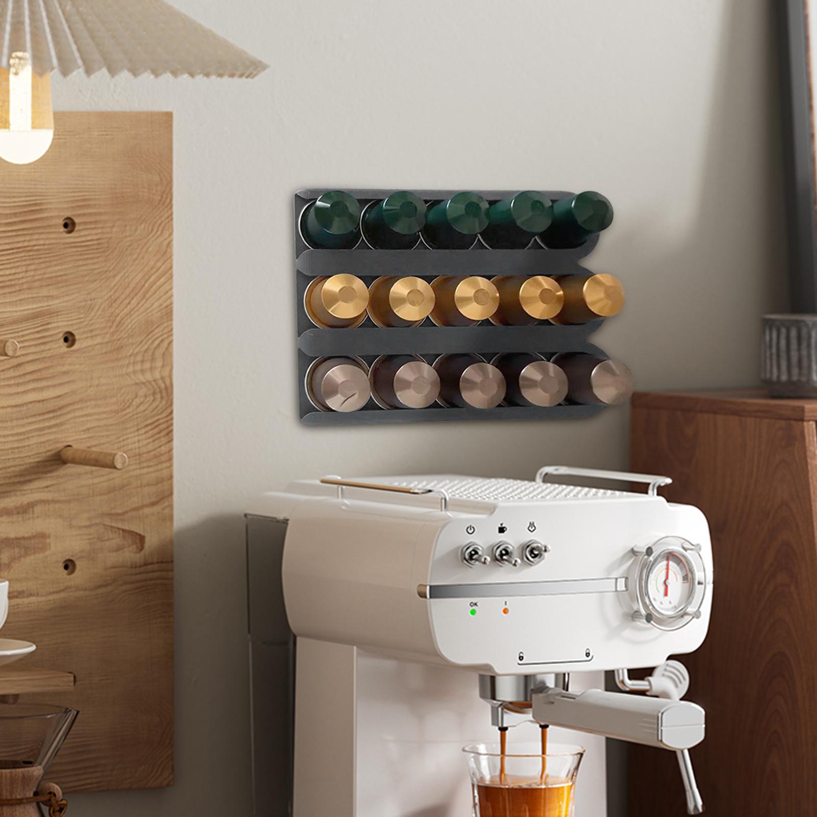 Coffee Pod Storage Wall Mounte - Kitchen Gadgets Rack Storage のレビューと価格