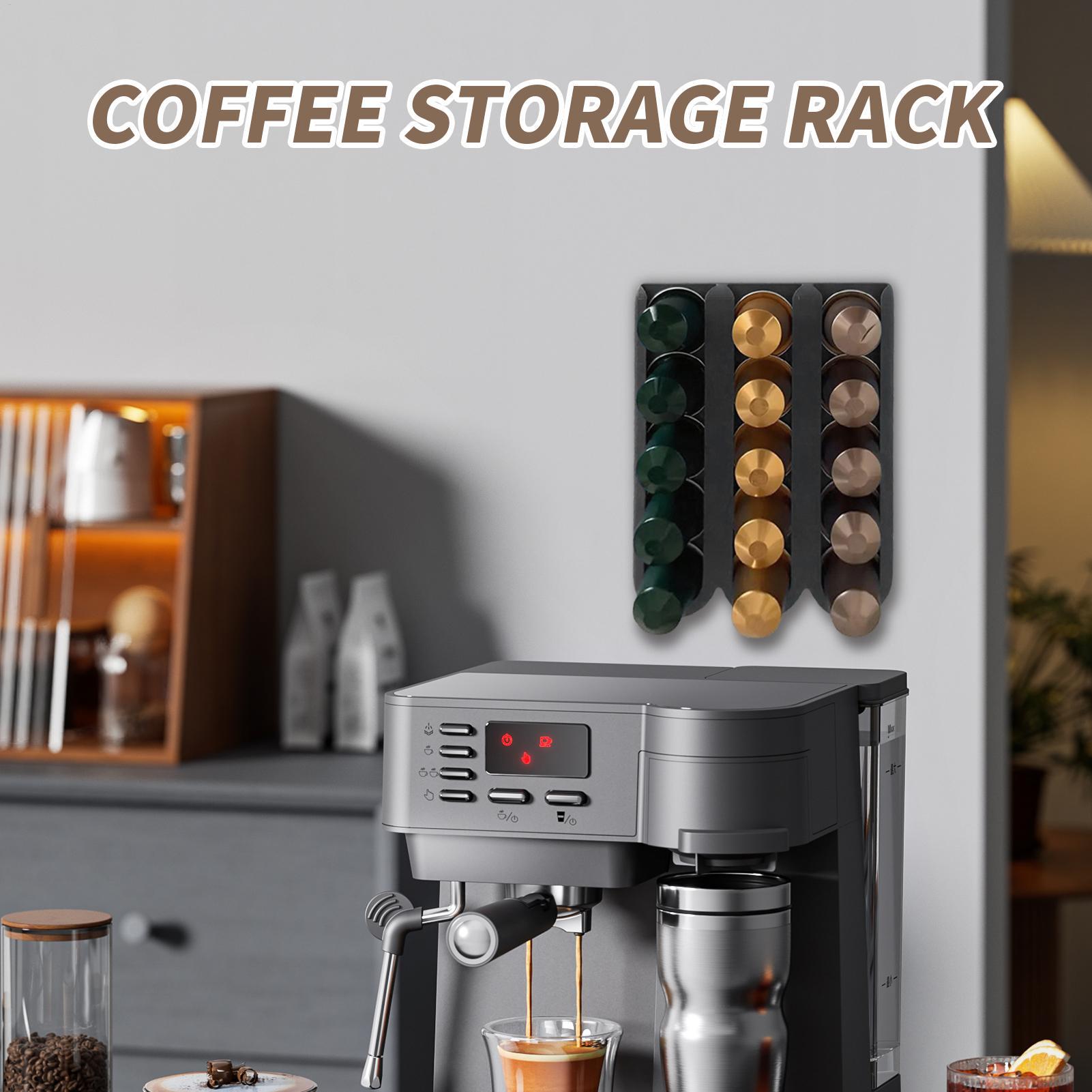 Coffee Pod Storage Wall Mounte - Kitchen Gadgets Rack Storage のレビューと価格