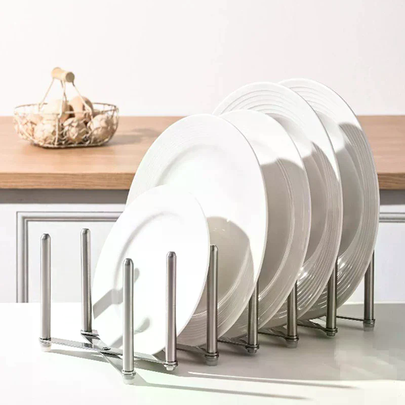 Pot Lid Rack Pan Lid Organizer - Kitchen Gadgets Rack Storage のレビューと価格